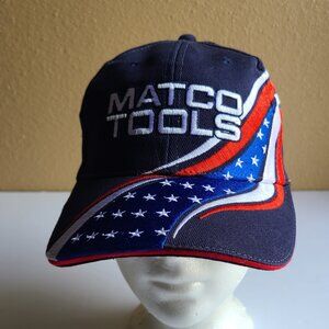 Matco Tools baseball cap hat adjustable v advertising stars stripes